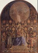 Embrace the Son of the Virgin with Angels Andrea del Castagno
